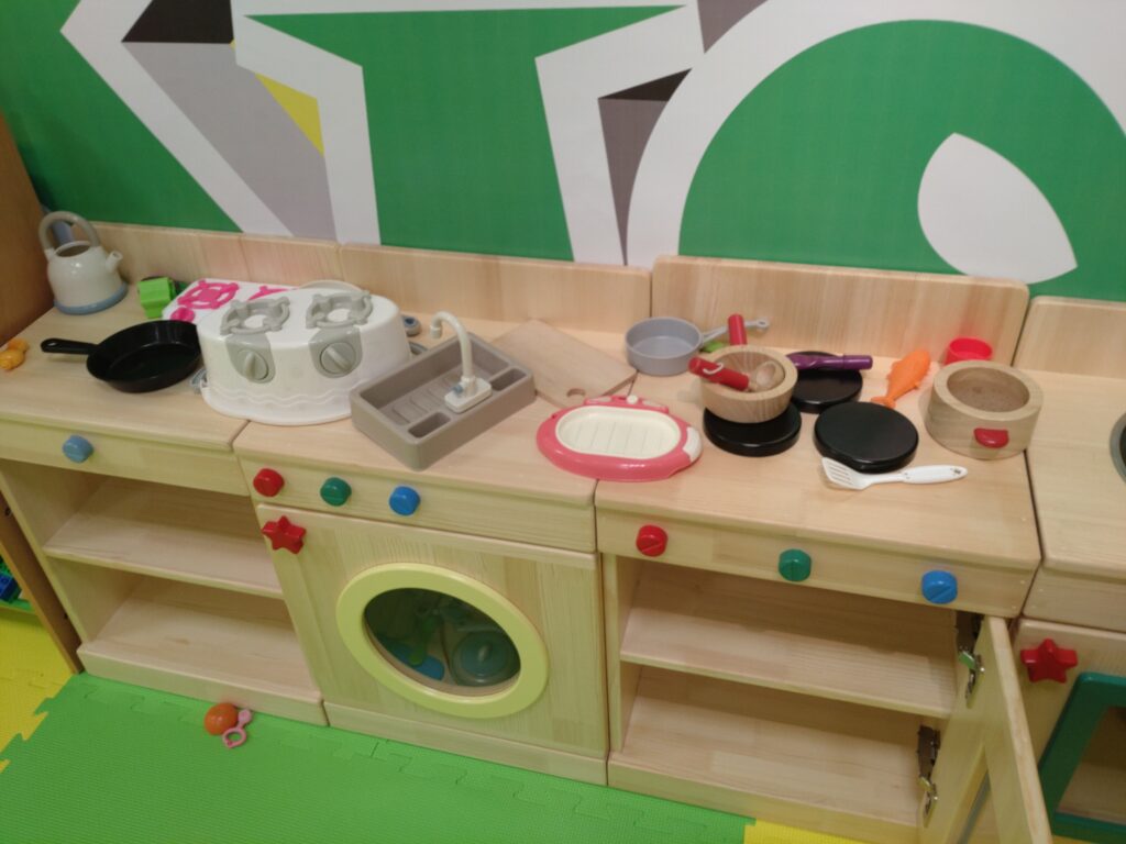 ままごとコーナー